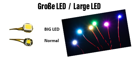 Große LED