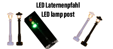 LED Laternenpfahl