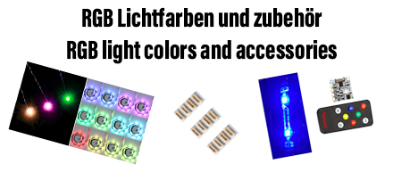 RGB Lichtfarben und zubehör