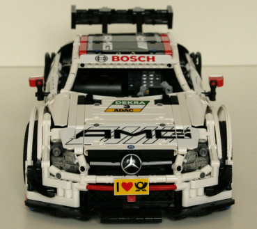 Aufkleber-Set - Mercedes AMG C63 DTM Silberpfeil