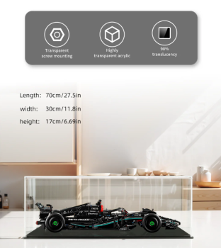 Preview: Vitrine - Schaukasten für Mercedes-AMG F1 W14 E Performance - Kopie