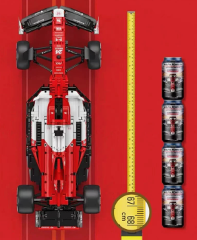Preview: Vitrine - Schaukasten für RASTAR 2022 Alfa Romeo F1 C42 - Kopie