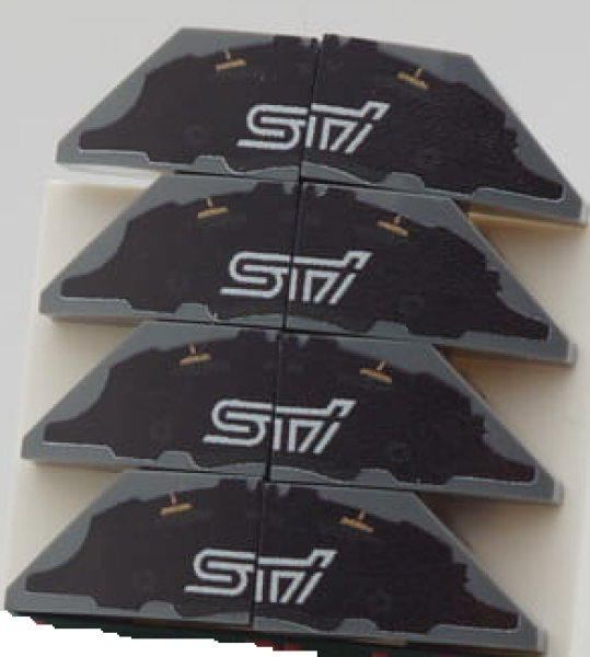 STI - DBG tiles brakes set